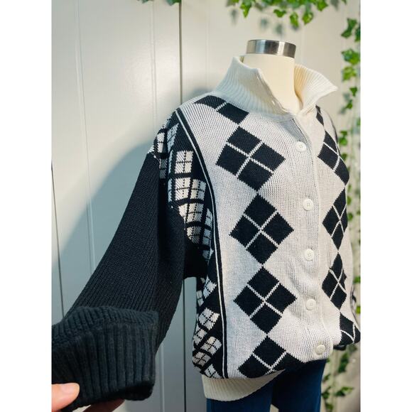 Mens Vintage Partners by Mervyns Button Up Sweater SZ 20W - Picture 12 of 16